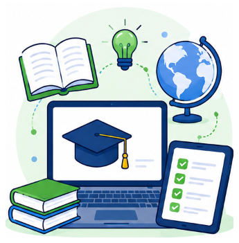 EdTech Solutions Illustration